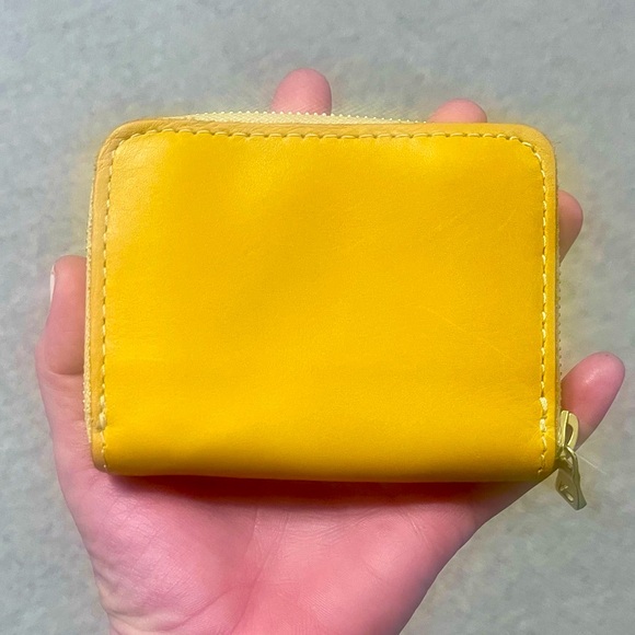 Portland Leather Sunflower Small Zip Wallet - Picture 2 of 6